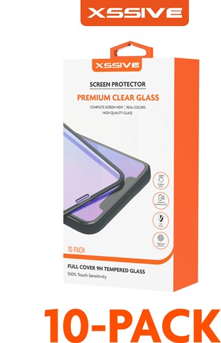 Xssive 10-Pack GoldLine Tempered Glass Galaxy S22 Plus - Zwart