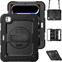 Xssive Tablet Protection Case iPad Pro 11 2024 - Black