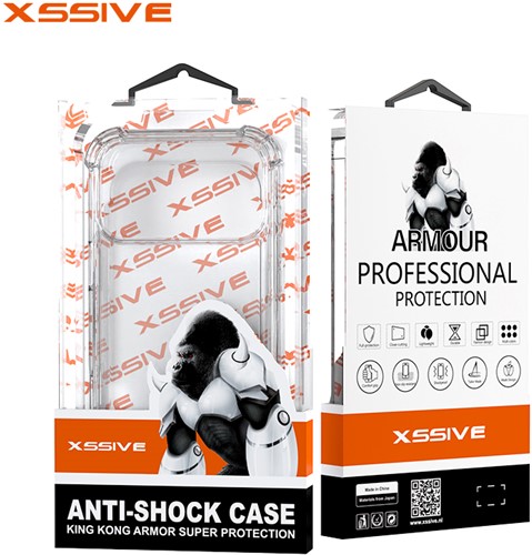 Xssive Anti Shock Back Cover iPhone 17 Pro Max - Clear-2