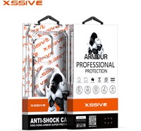 Xssive Anti Shock Case compatible with Magsafe iPhone 16 - Clear-3