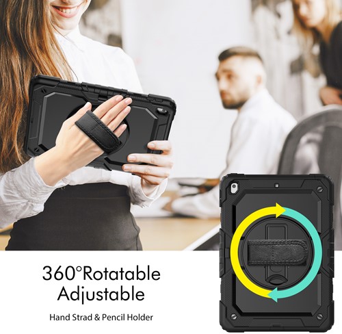 Xssive Tablet Protection Case iPad 10.2 (2019/2020) - Zwart-2