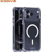 Xssive Anti Shock Case for Magsafe iPhone 17 - Clear