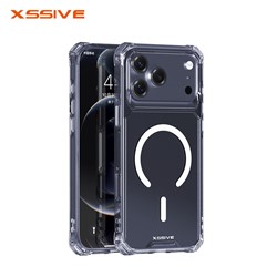 Xssive Anti Shock Case for Magsafe iPhone 17 Air - Clear