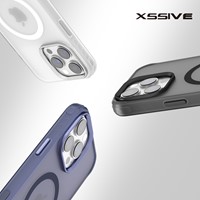Xssive Back Case Color Clear Series for Magsafe iPhone 16 Pro - Matte Transparent-2
