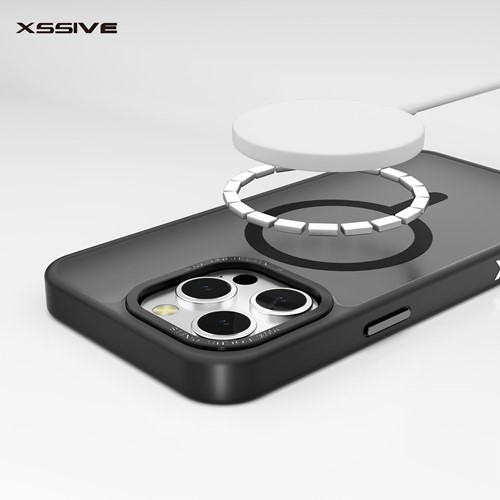 Xssive Back Case voor Magsafe iPhone 12 Pro Max - Pink-2