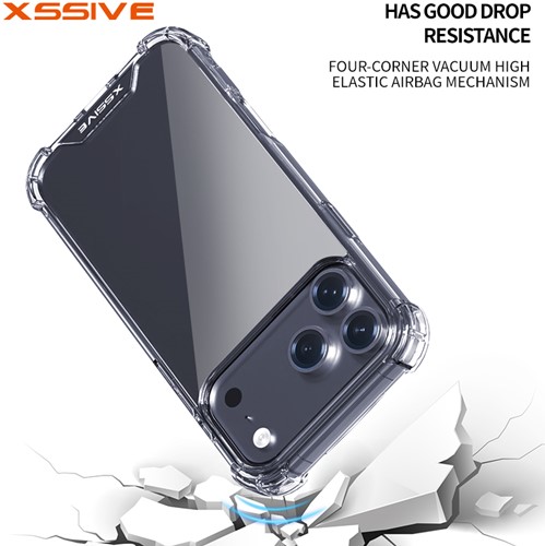 Xssive Anti Shock Back Cover iPhone 18 Pro Max - Clear-3