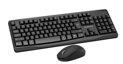 Xssive XSS-KMSET1 Wireless Keyboard + Mouse Set - QWERTY