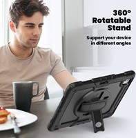Xssive Tablet Protection Case iPad Pro 13 2024 - Zwart-3