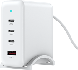 Xssive 100W PD GaN Fast Charger XSS-AC85 - White  