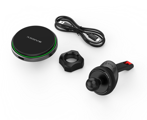 Xssive 15W Magnetic Induction Car Holder Set XSS-CH101N-2