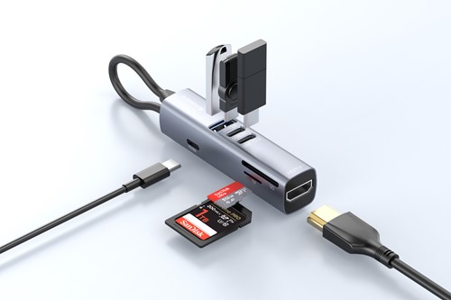 Xssive 7in1 USB Hub to USB-C XSS-HUB16 -2