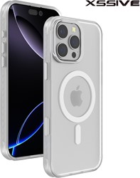 Xssive Back Case Color Clear Série pour Magsafe iPhone 16 Plus - Matte Transparent