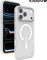 Xssive Back Case Color Clear Série pour Magsafe iPhone 17 Pro/18 Pro - Matte Transparent