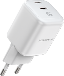 Xssive 45W Mini Dual USB-C GaN Fast Charger XSS-AC41