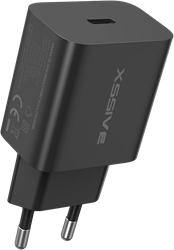 Xssive 20W PD Quick Home Charger XSS-AC65PD - Black 