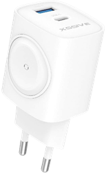 Xssive 22W PD Quick Charger with Wireless Charging for Smartwatch XSS-AC83 