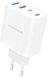 Xssive 40W GaN Quick Charger with Multiple Ports XSS-AC84 