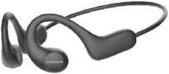 Xssive Open Ear Air Conduction Headset XSS-AIRC02 - Zwart