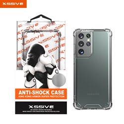 Xssive Anti Shock Back Cover Galaxy S22 Ultra - Clear