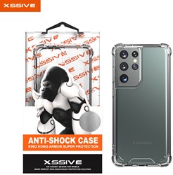 Xssive Anti Shock Back Cover Galaxy S22 Ultra - Clear