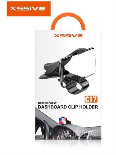 Xssive Dashboard Clip Holder C17 - Black -2