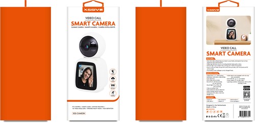 xssive Smart WiFi Kamera mit Videoanruf XSS-CAM03N - Weiß -2