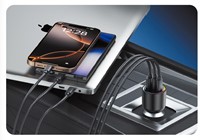 Xssive 130W Ultra Fast Autoladegerät XSS-CC50 (2x USB-C + 1x USB-A)-2