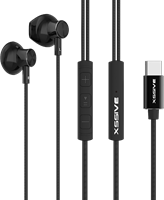 Xssive Stereo Headphones Type-C XSS-EP18B - Zwart