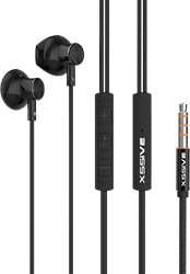 Xssive Stereo Kopfhörer 3.5mm XSS-EP22B - Schwarz