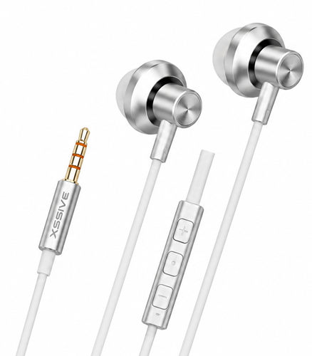 Xssive Casque stéréo 3.5mm XSS-EP22W - Blanc