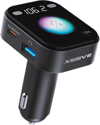 Xssive Transmetteur FM sans fil 45W & Lecteur musique XSS-FM16 