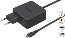 Xssive 65W GAN Super Fast Charging XSS-65W 1.8MB - Zwart