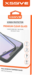 Xssive Goldline Tempered Glass iPhone 12/12 Pro - Black