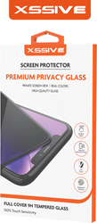 Xssive GoldLine Privacy Tempered Glass Galaxy S26FE - Zwart