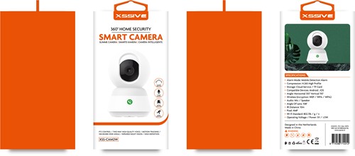 Xssive Smart WiFi Kamera XSS-CAM2W - Weiß-3