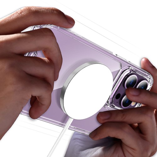 Xssive Anti Shock Case voor Magsafe iPhone 13 Pro - Clear-2