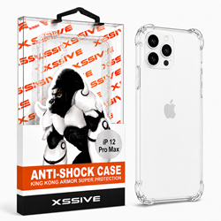 Xssive Anti Shock Back Cover Apple iPhone 12 Pro Max (6.7) - Clear