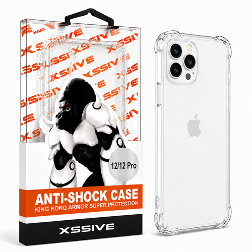 Xssive Anti Shock Back Cover Apple iPhone 12/12 Pro (6.1) - Clear