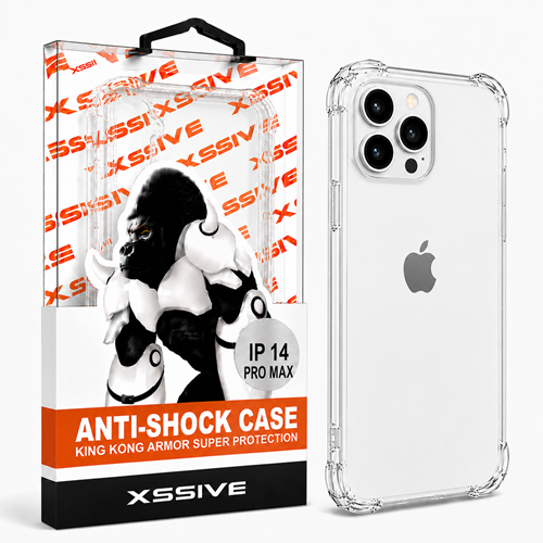 Xssive Anti Shock Back Cover Apple iPhone 14 Pro Max - Clear
