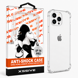 Xssive Anti Shock Back Cover Apple iPhone 14 Pro - Clear