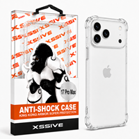 Xssive Anti Shock Back Cover iPhone 17 Pro Max - Clear