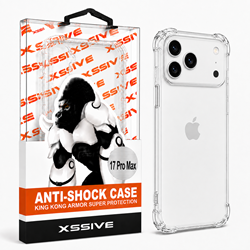 Xssive Anti Shock Back Cover iPhone 17 Pro Max - Clear
