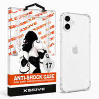 Xssive Anti Shock Back Cover iPhone 17 - Clear