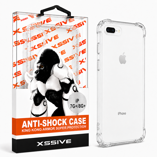 Xssive Anti Shock Back Cover Apple iPhone 7 Plus/8 Plus - Clear
