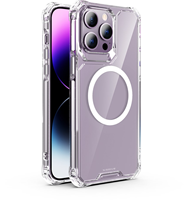 Xssive Anti Shock Case voor Magsafe iPhone 14 Pro - Clear