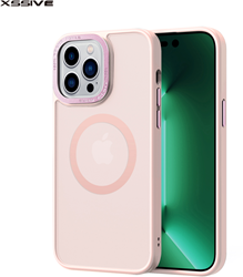Xssive Back Case voor Magsafe iPhone 13 Pro Max - Pink