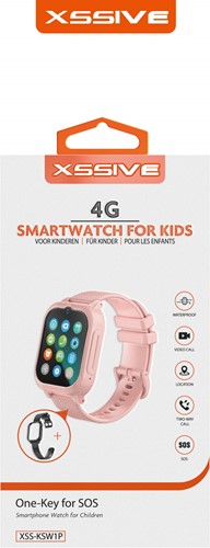 Xssive Smartwatch für Kinder XSS-KSW1P - Pink-2