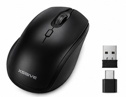 Xssive Bluetooth Wireless Mouse XSS-MS6B - Black