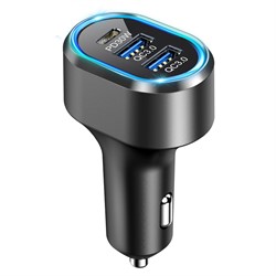 Xssive 48W PD Fast Car Charger Ultra XSS-CC35 - Black 