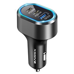 Xssive 50W PD Schnellladegerät Auto Ultra XSS-CC34 - Schwarz 